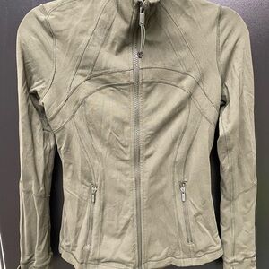 Lululemon Women's Zip-Up Olive Green Jacket